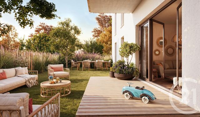 Appartement T3 à vendre - 3 pièces - 62.1 m2 - BELIN BELIET - 33 - AQUITAINE - Century 21 Duprat & Associés
