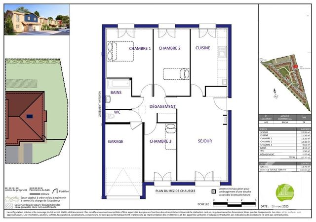 maison à vendre - 4 pièces - 80.3 m2 - BIGANOS - 33 - AQUITAINE - Century 21 Duprat & Associés