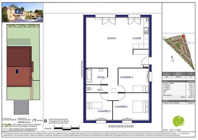 maison à vendre - 4 pièces - 90.2 m2 - BIGANOS - 33 - AQUITAINE - Century 21 Duprat & Associés