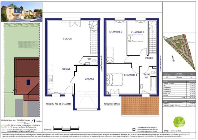 maison à vendre - 4 pièces - 85.3 m2 - BIGANOS - 33 - AQUITAINE - Century 21 Duprat & Associés