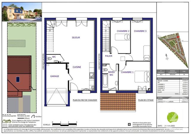 maison à vendre - 4 pièces - 85.3 m2 - BIGANOS - 33 - AQUITAINE - Century 21 Duprat & Associés