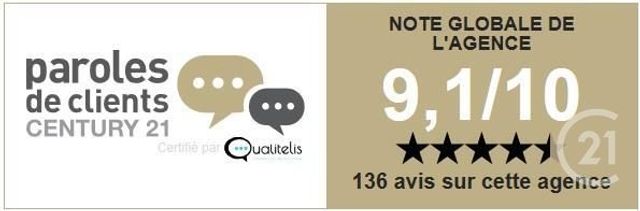 maison à louer - 3 pièces - 56.73 m2 - BIGANOS - 33 - AQUITAINE - Century 21 Duprat & Associés