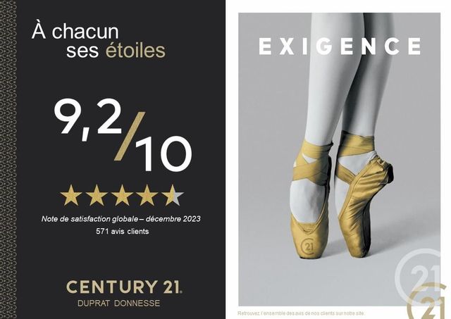 Appartement T5 à louer - 5 pièces - 162.01 m2 - BIGANOS - 33 - AQUITAINE - Century 21 Duprat & Associés