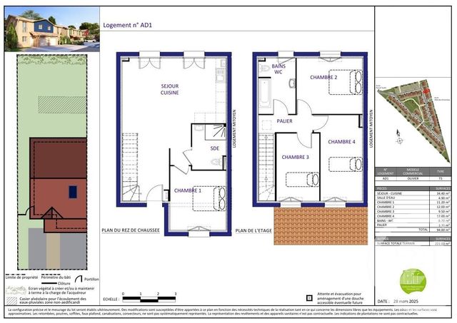 maison à vendre - 5 pièces - 94.02 m2 - BIGANOS - 33 - AQUITAINE - Century 21 Duprat & Associés