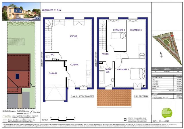 maison à vendre - 4 pièces - 85.3 m2 - BIGANOS - 33 - AQUITAINE - Century 21 Duprat & Associés
