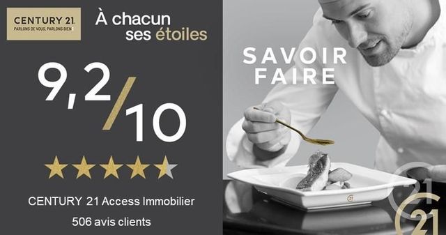 Appartement T2 à louer - 2 pièces - 48.73 m2 - BORDEAUX - 33 - AQUITAINE - Century 21 Duprat & Associés