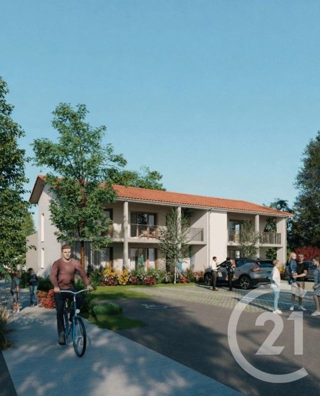 Appartement T2 à vendre - 2 pièces - 45.97 m2 - MIOS - 33 - AQUITAINE - Century 21 Duprat & Associés